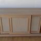 Scandinavian woden long sideboard.