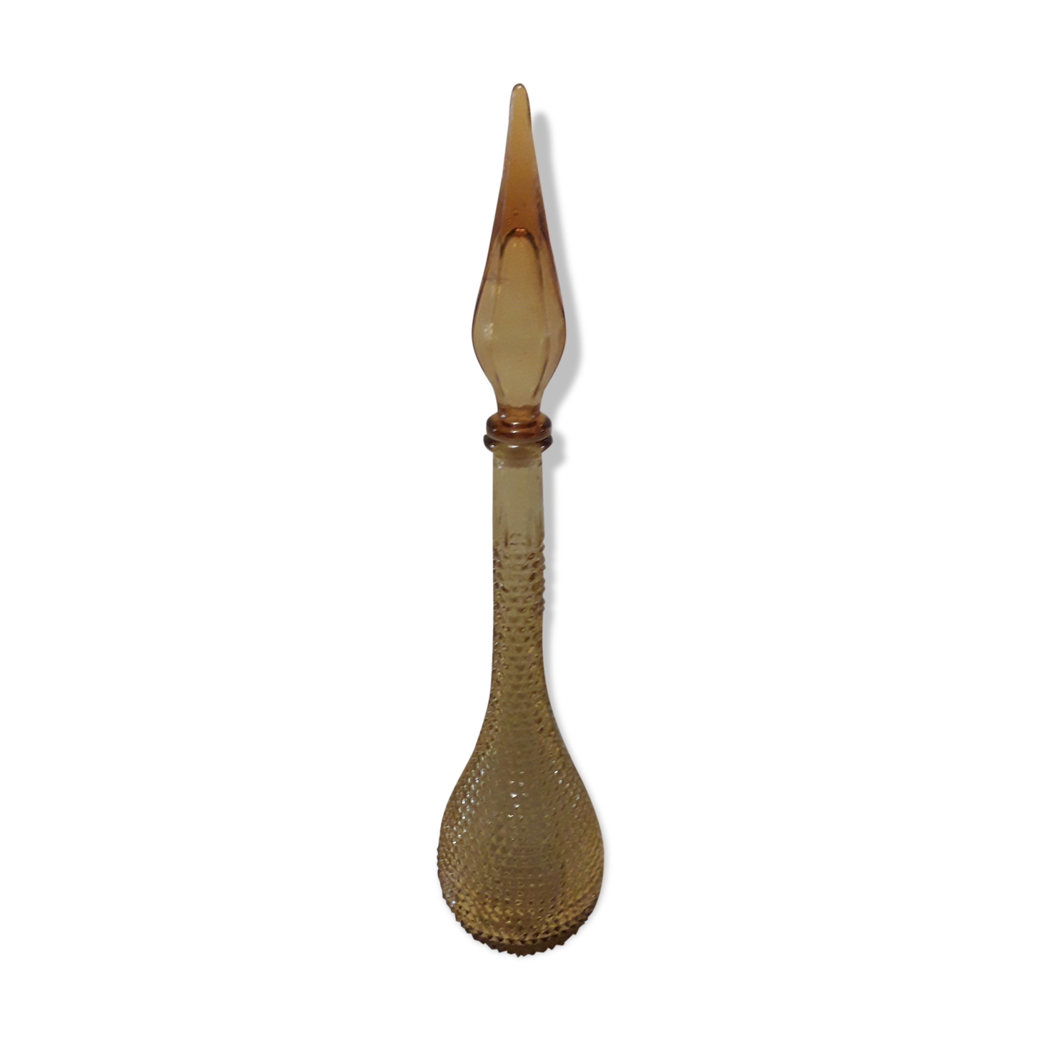 Bouteille italienne ambrée