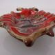 French studio ceramic bowl with fish from Vallauris, 1970s