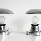Pair of 1950's Modernist table lamps by Josef Hurka for Napako