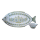 Henriot Quimper fish plate and sauce boat
