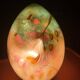 Egg Lamp Artisanal To Pose Blown Glass Glassware Art Silky Essonne