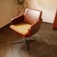 Set of 2 DDR Vintage Swivel Armchairs (1970s)