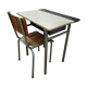 Desk and chair