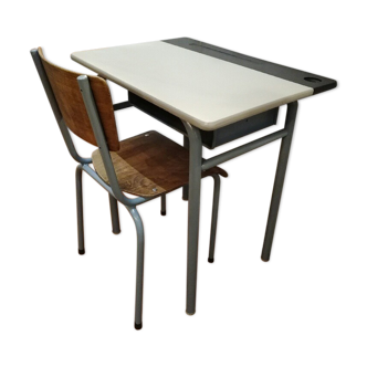 Desk and chair