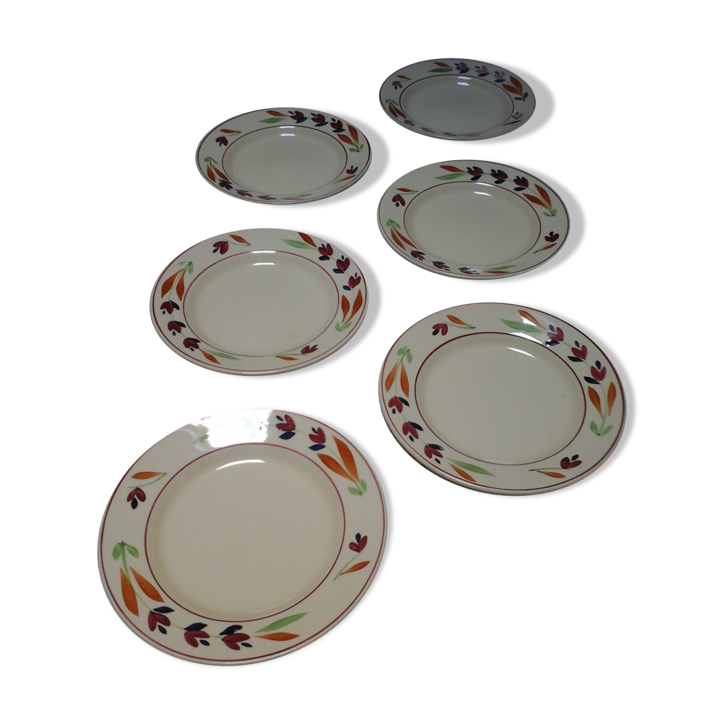 Dessert plates Jeannine de Gien