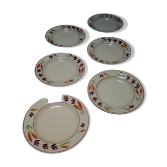 Dessert plates Jeannine de Gien