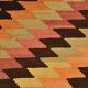 Kilim Turc Vintage en Laine Tissé Main, Tapis Tribal Ancien, 177x291 Cm