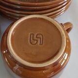 Cups & saucers Sarreguemines