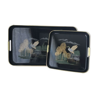 Set of 2 trays