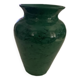 Vase en céramique verte