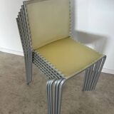 Lot of 6 Zip model chairs by Italian design Marco Maran for Desalto vintage chair