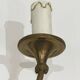 Pair of Louis XVI style bronze wall sconces with quivers