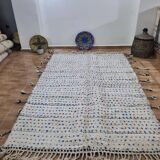Handmade wool Berber rug 250x150 cm