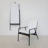 Mid-Century Pair of Foldable Armchairs Nena by Richard Sapper for B&B Italia, 1984