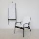 Mid-Century Pair of Foldable Armchairs Nena by Richard Sapper for B&B Italia, 1984