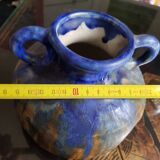 Old pottery ceramic jar