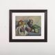 Vintage still life painting, end of 20th century