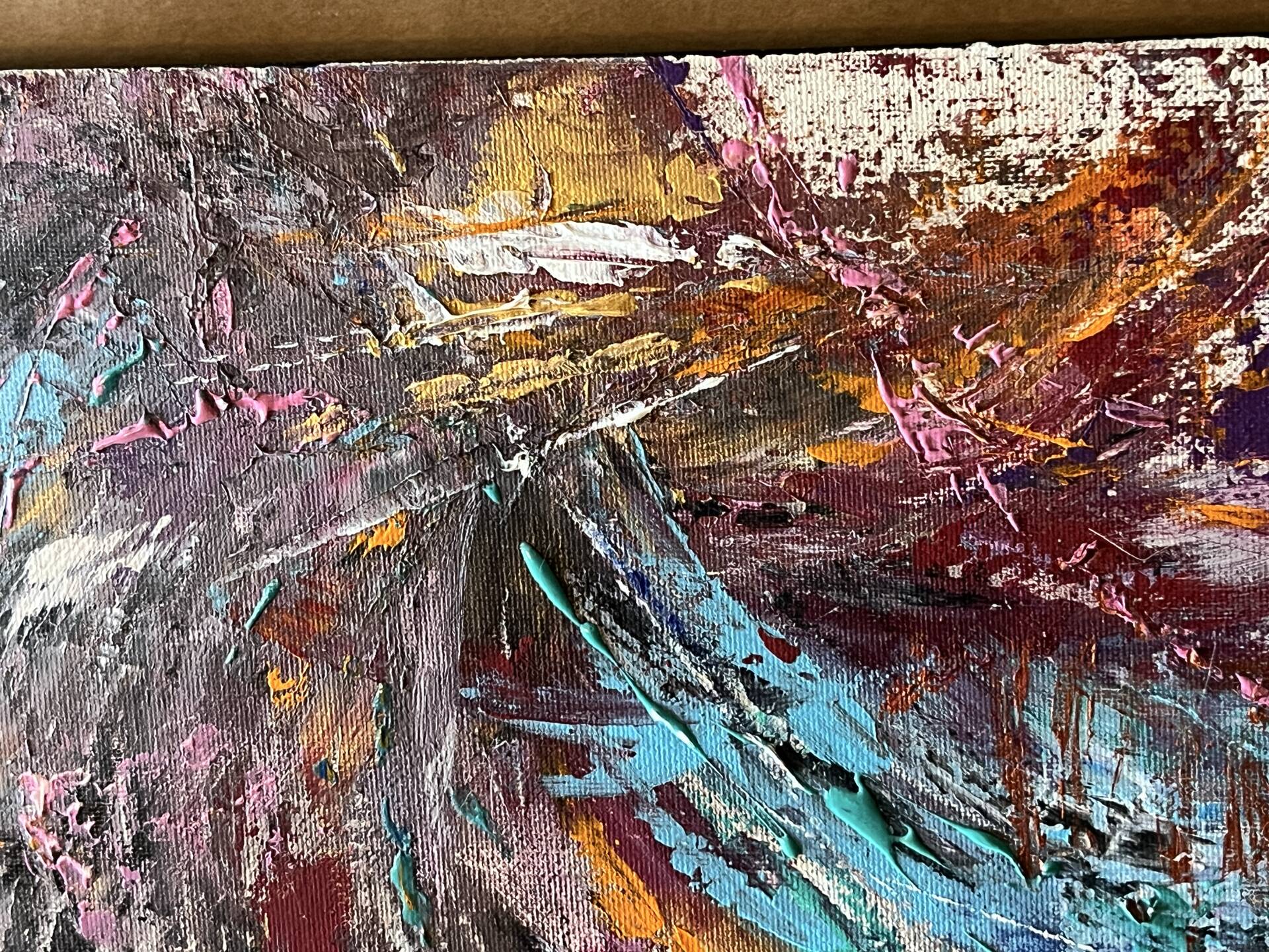 Contemporary abstract painting