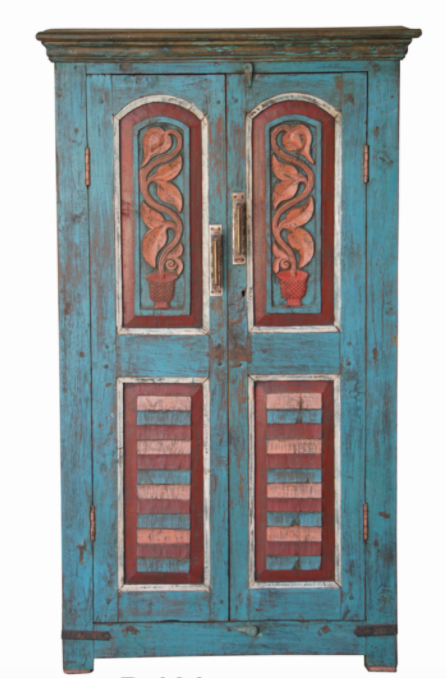 Antique teak cabinet