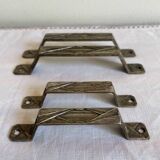 Set of 4 Art Deco handles