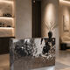 Mirror Polished Stainless Steel Reception Counter