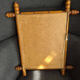 Vintage belle epoque bamboo mirror
