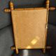Vintage belle epoque bamboo mirror