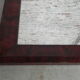Miroir dans cadre acajou, 82x118cm