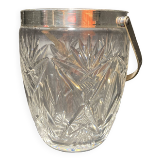 Glass champagne bucket