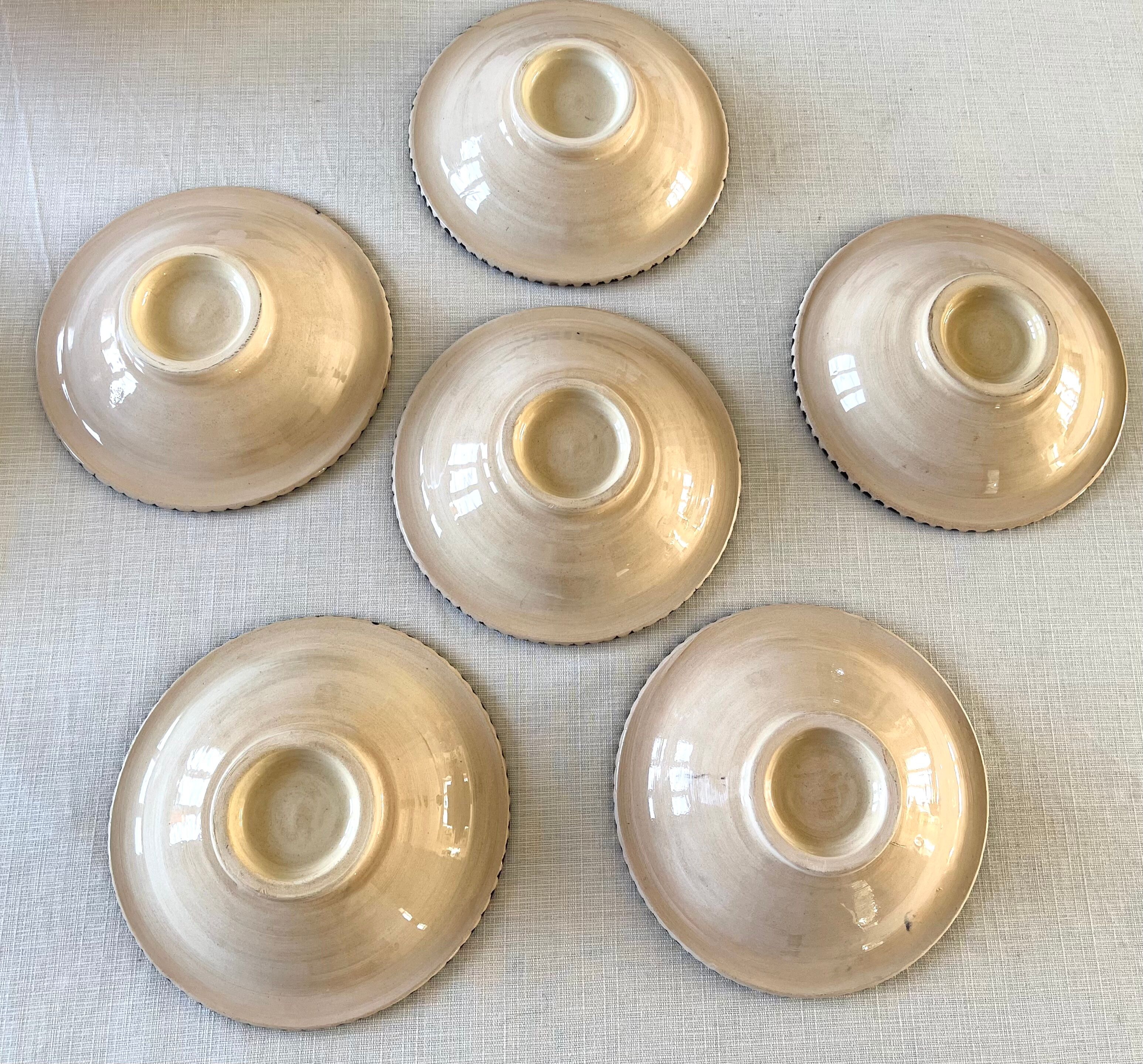 Artisanal Moroccan Dish Service 8 pieces