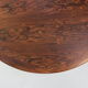 Mid century modern  round rosewood coffee table, 1960s denmark