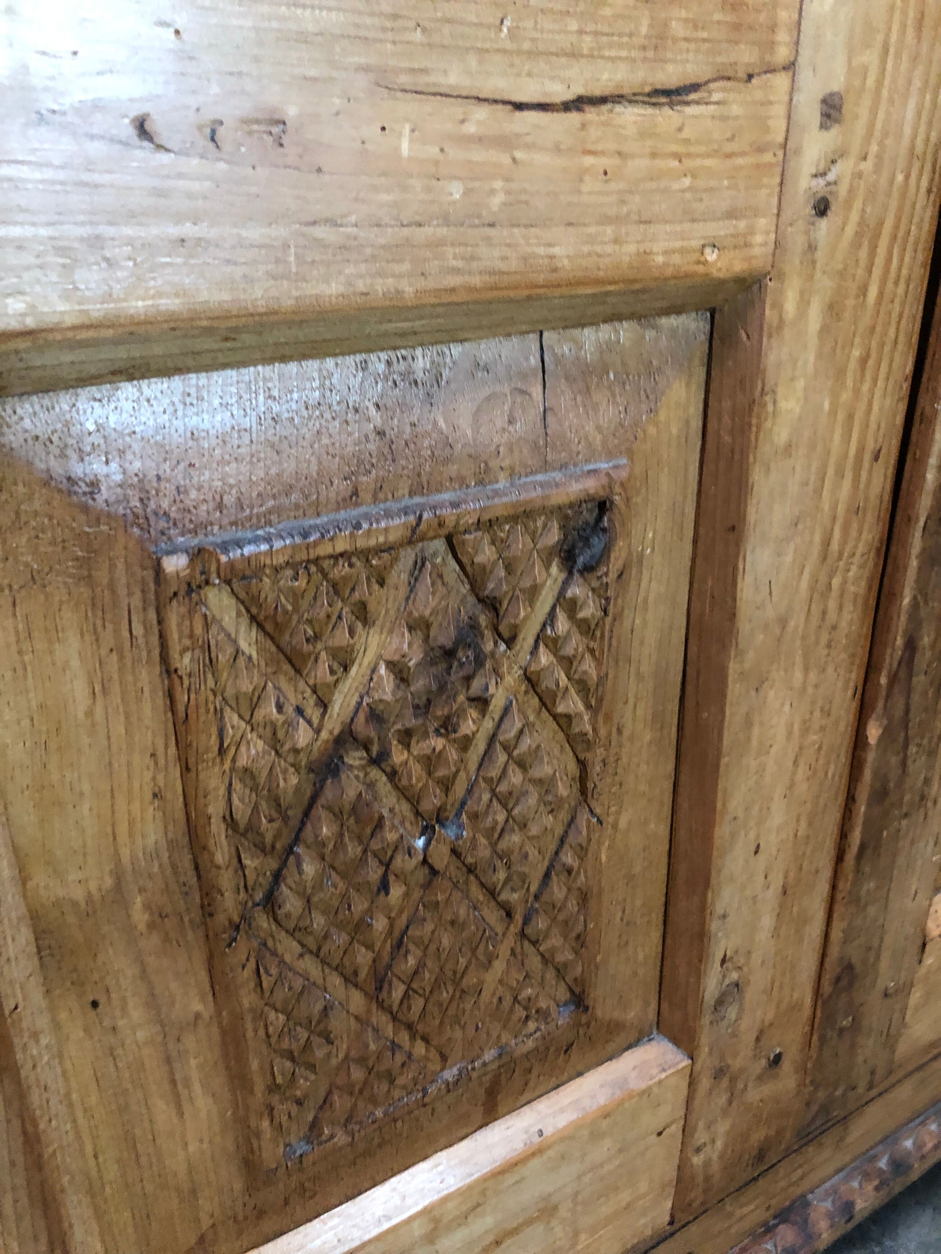 Old afghan wardrobe