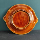 Vintage French fish plate, Sarreguemines