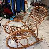 Bamboo Rocking Chair