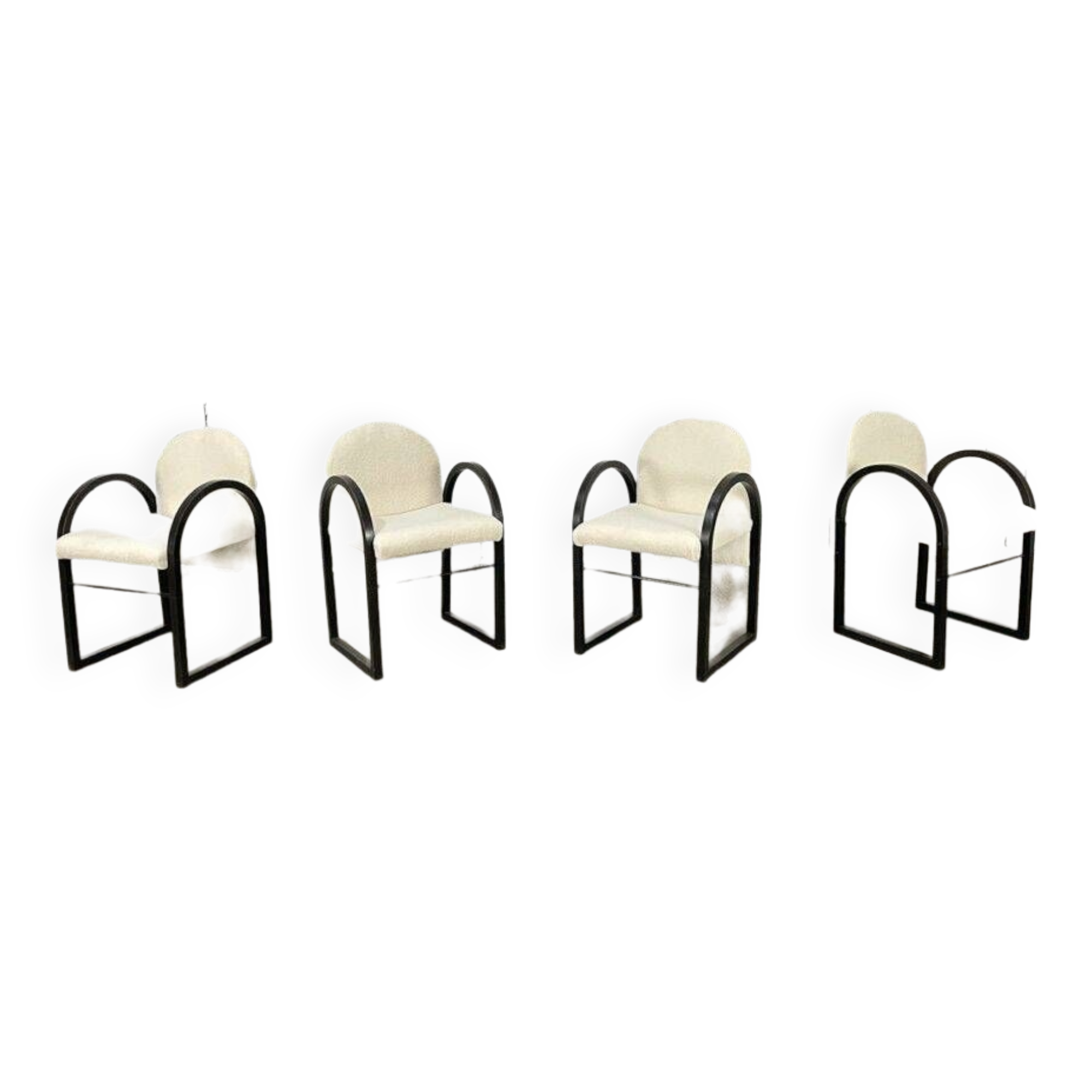 Four Bauhaus armchairs from the 1930s