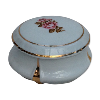 Porcelain box Limoges white color