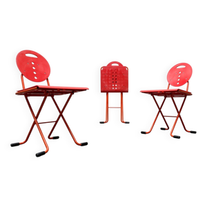 Chaise pliante vintage - lot