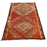 Vintage kurdish herki rug