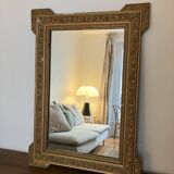 Gilded mirror, mercury glass