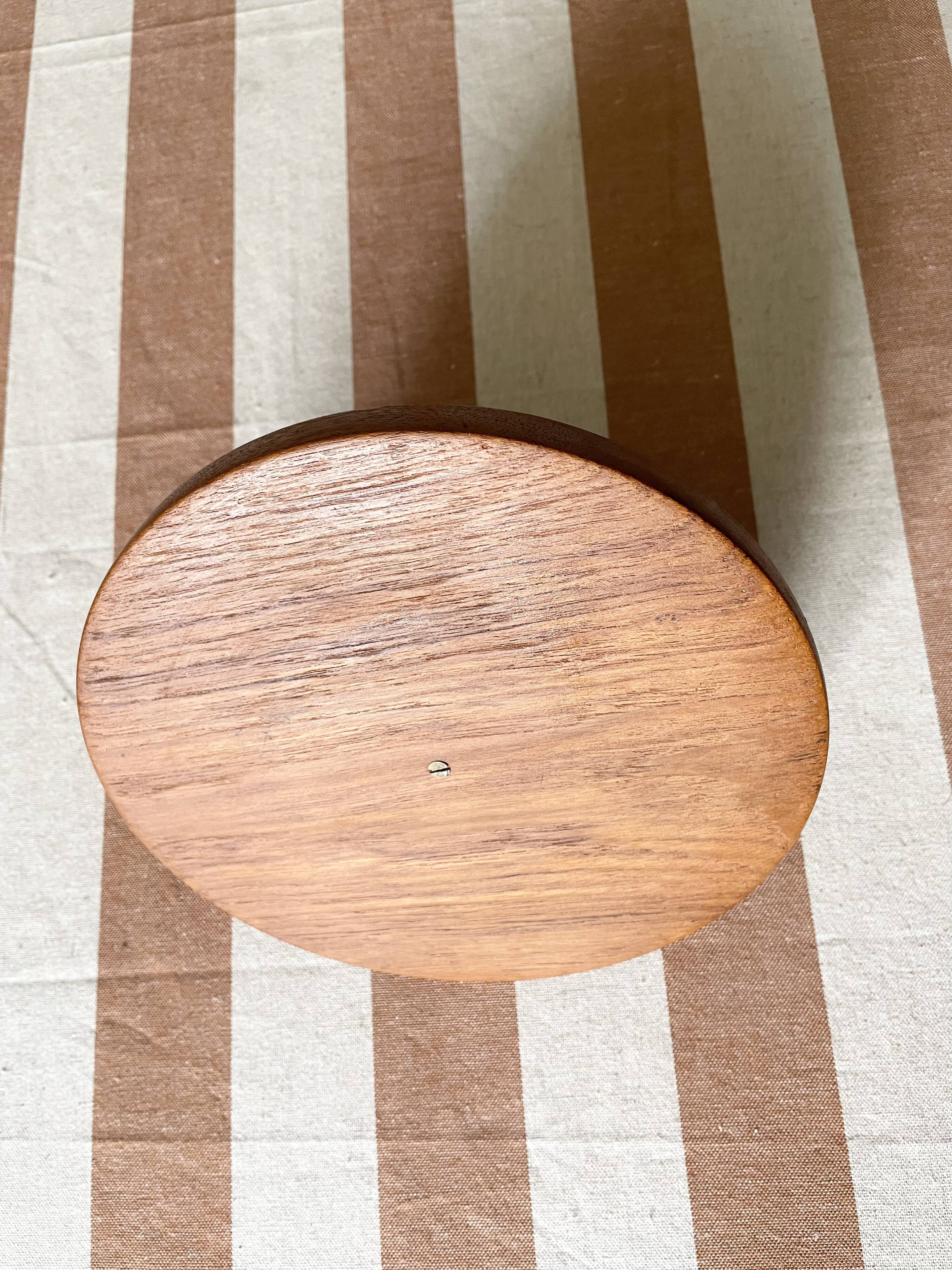 Vintage Teak Condiment Tray
