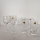 12 Arques crystal glasses model Epi