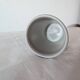 Vintage cup Fortuné Schmitter - Betschdorf salt-glazed stoneware - grape decoration
