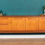 Retro Teak 1960s Long Meredew Sideboard On Hairpin Legs