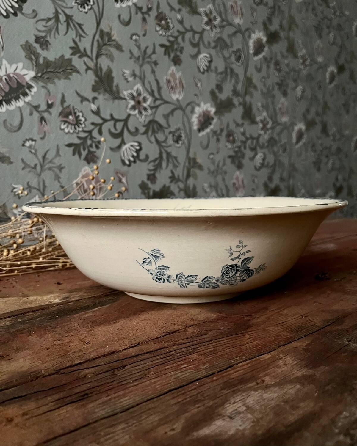 Biulenger Choisy-le-Roi Nantais iron earth salad bowl