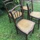 Canned bistro chairs