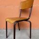 6 chaises école Mullca vintage 60s
