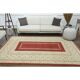 1970s Vintage Turkish Oushak Handmade Wool Cotton Beige Area Rug 194x263