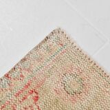6x10 Pale Red Cream Turkish Vintage Rug,  172x295Cm SK 21080