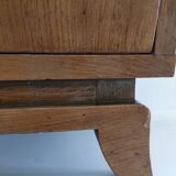 60s designer wooden bedside table